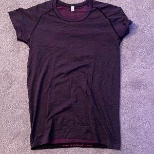 Lululemon swiftly ss crew multicolor size 12